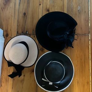 Sun hats. Set of three.